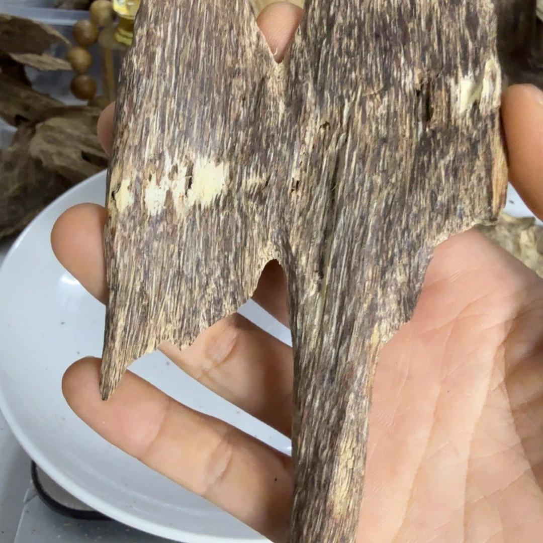 沉香碎屑沉香小**森海南虫漏15克