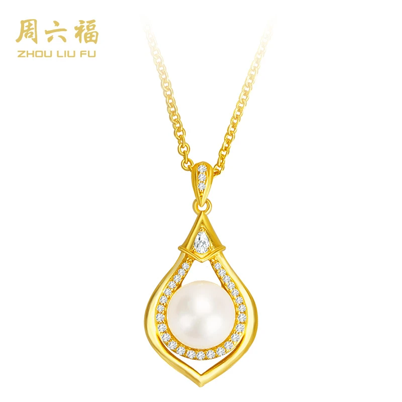 ZHOU LIU FU/周六福S925银珍珠套链-珍爱-Y6524-主