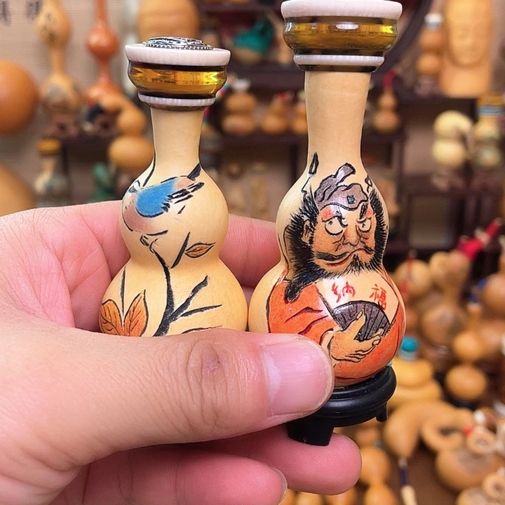 左***月灵韵葫芦精品手把件