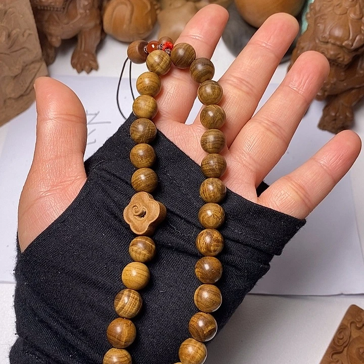 随***心檀香木老山檀香1.0手机挂