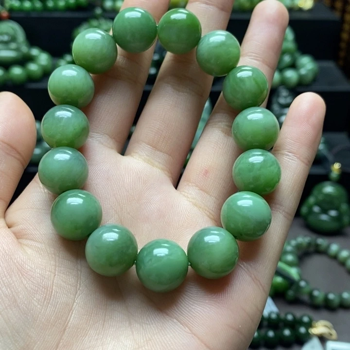 和田玉手串未镶嵌