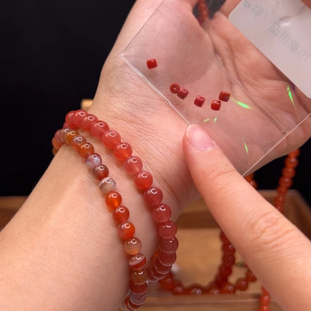 南红玛瑙手串未镶嵌59
