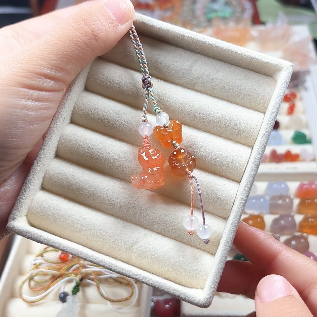 玛瑙/玉髓未镶嵌颈饰
