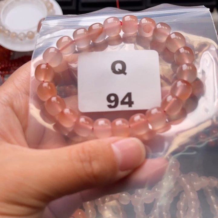 南红玛瑙未镶嵌多样性发货默认微瑕称重9mm