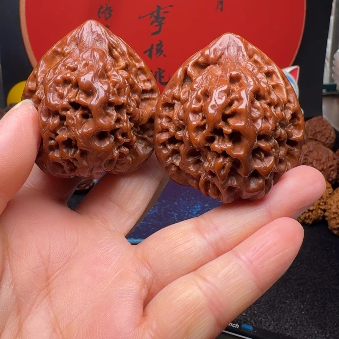 文玩核桃把件官帽