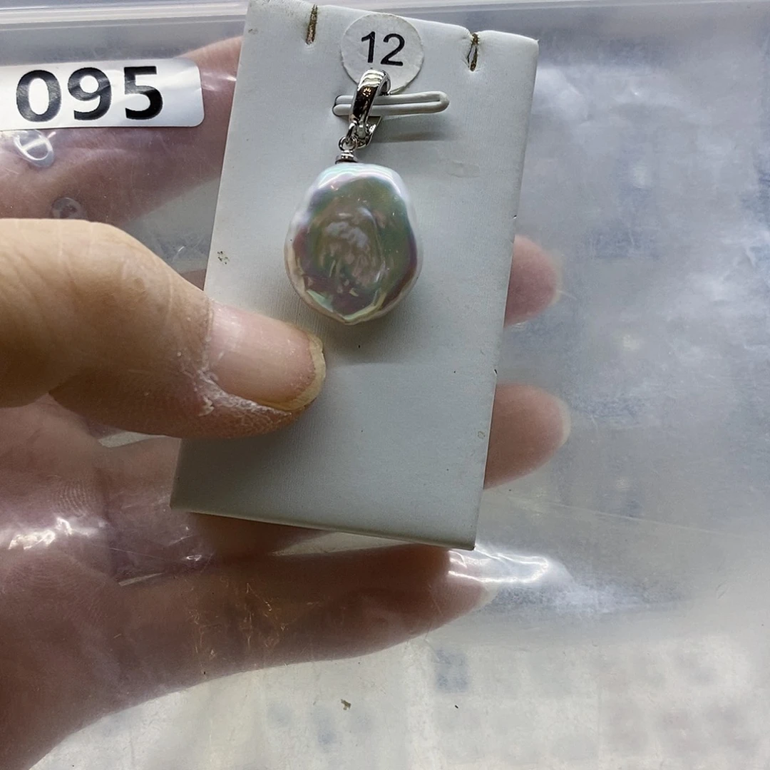颈饰合金淡水珍珠