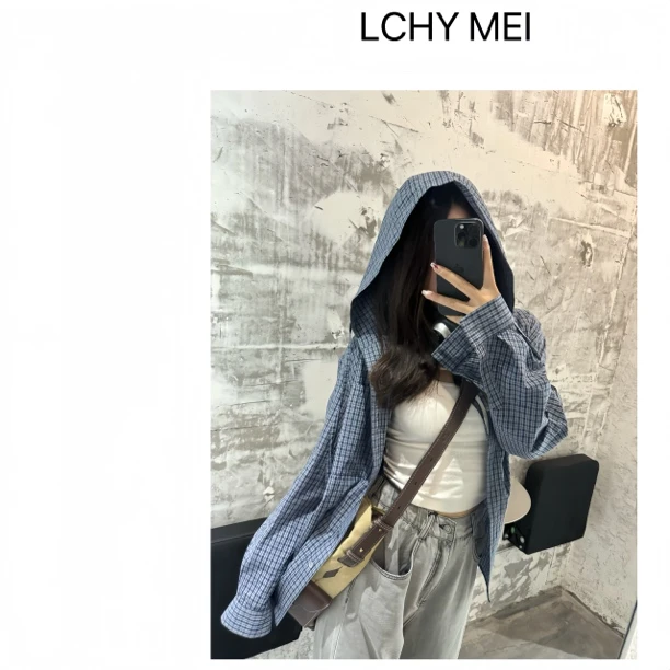 LCHY MEI 此格非彼格休闲廓形衬衫外套