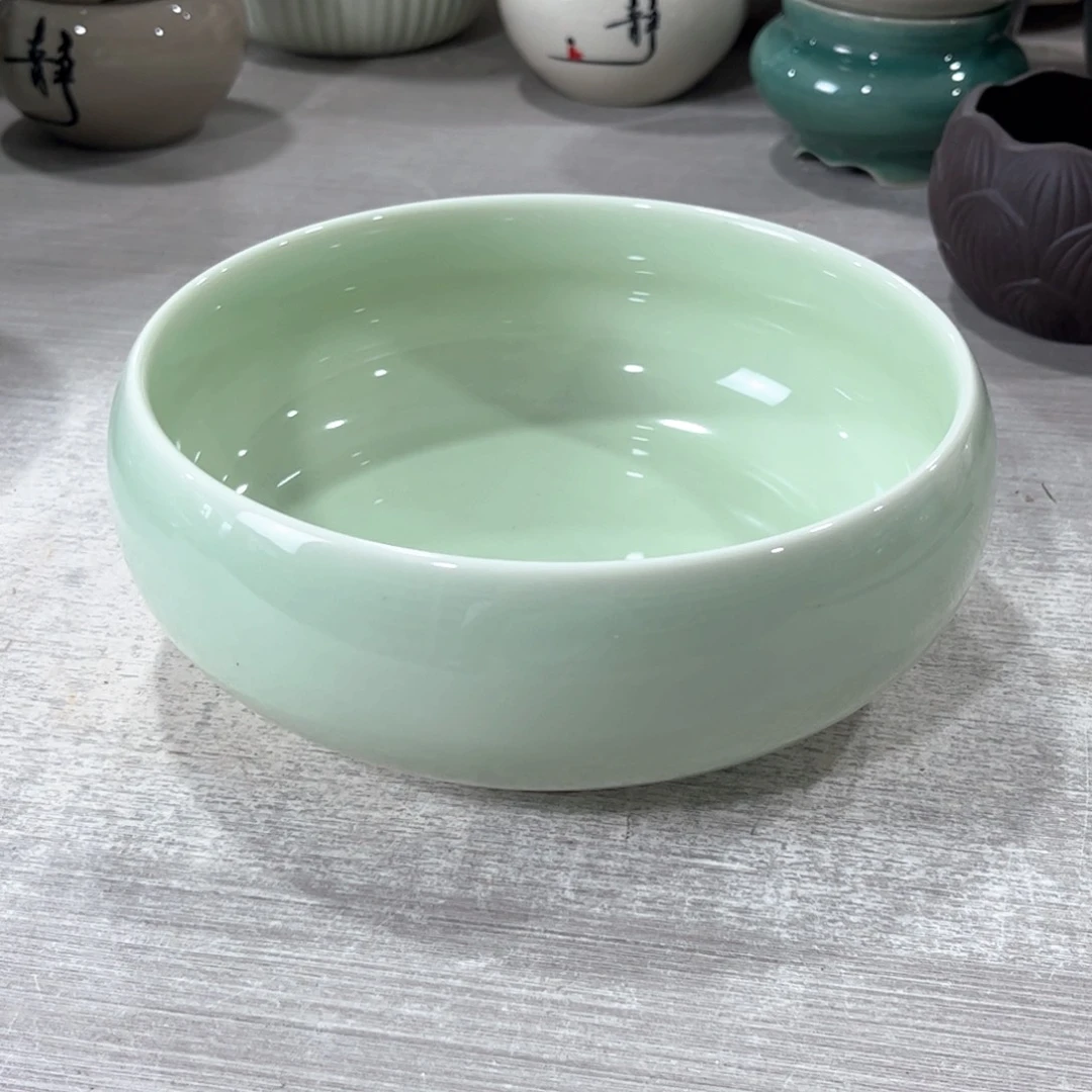口径   18*7.5陶瓷绿植多肉微瑕花盆无孔