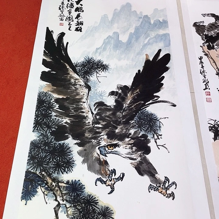 国画张圣敏先生纯手绘作品