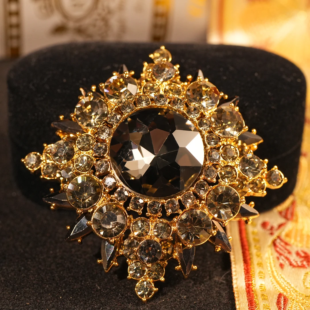 铜合金胸针 【3358】 胸针复古欧式中古