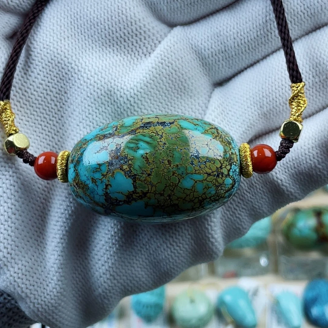 未镶嵌绿松石珠宝奇石