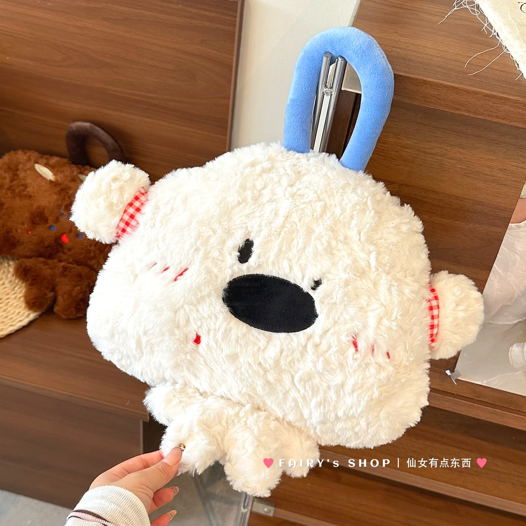 可爱毛绒暖手热水袋充电式防爆暖水袋暖被窝2025新款暖宝宝电暖宝