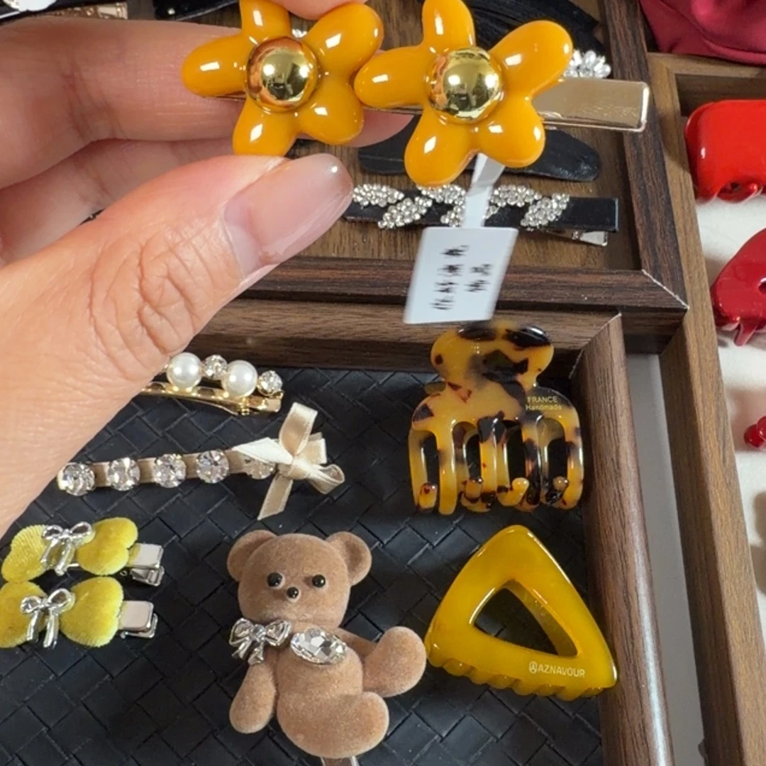 琉璃纯铜合金夹子