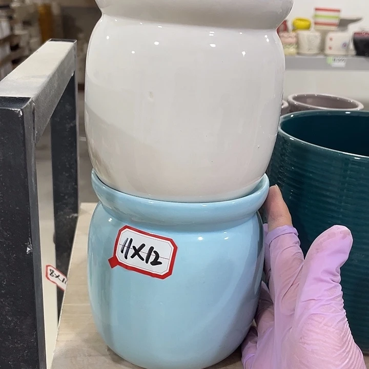 红陶陶瓷花盆凑12米包邮