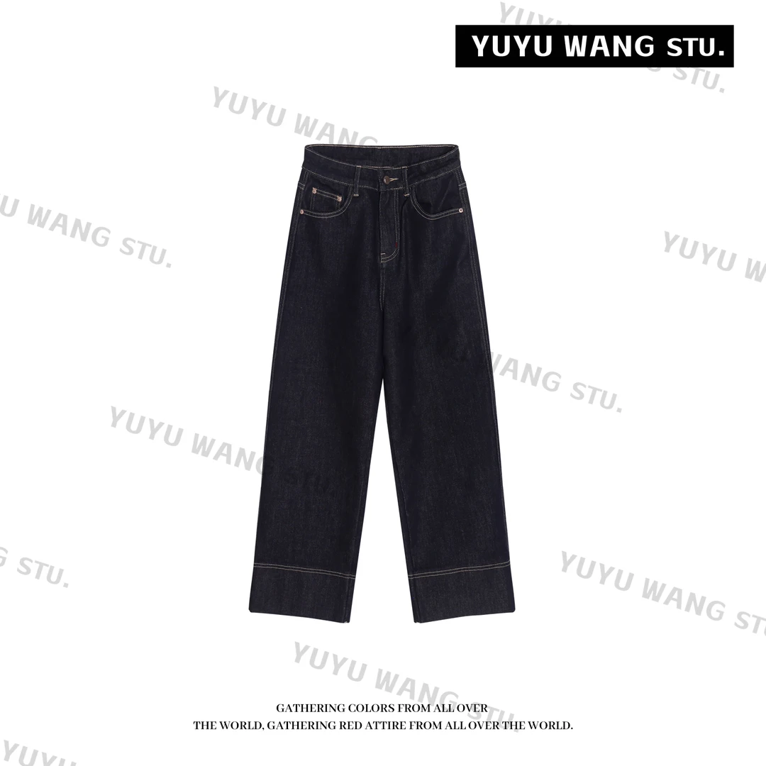 YUYU WANG【丹宁】 牛仔裤(长款) RBC2FQ198