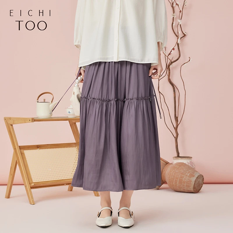 A爱居兔夏季新款时尚百搭柔软舒适半身裙EQDDJ2P016A