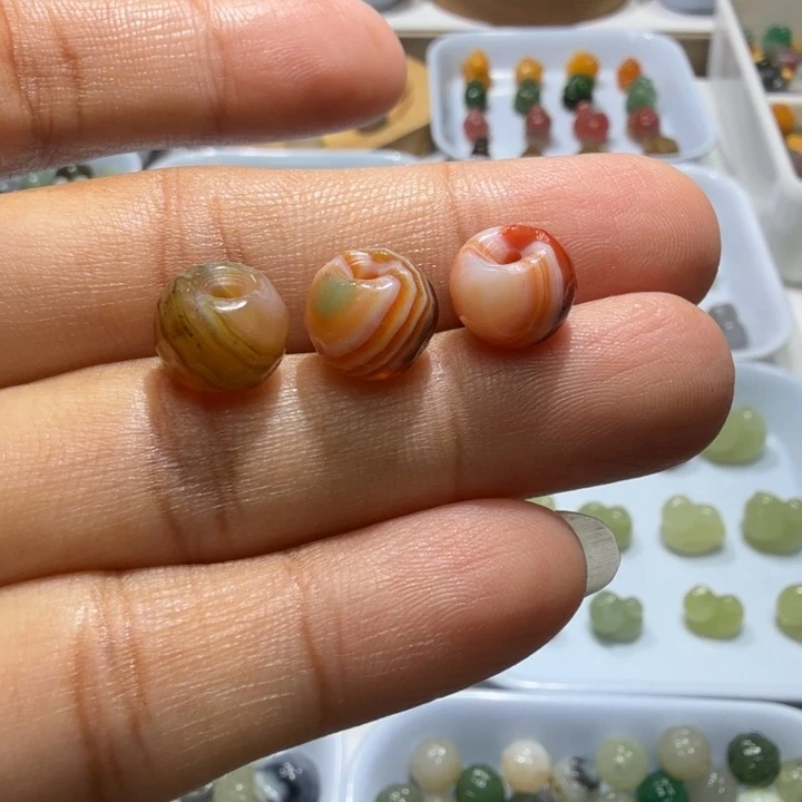 未镶嵌和田玉珠宝半成品