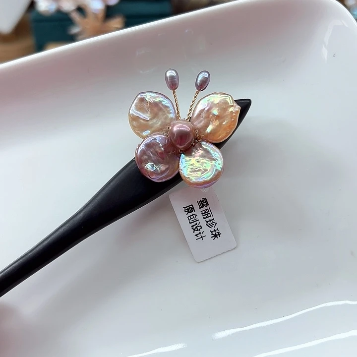 未镶嵌发饰淡水珍珠