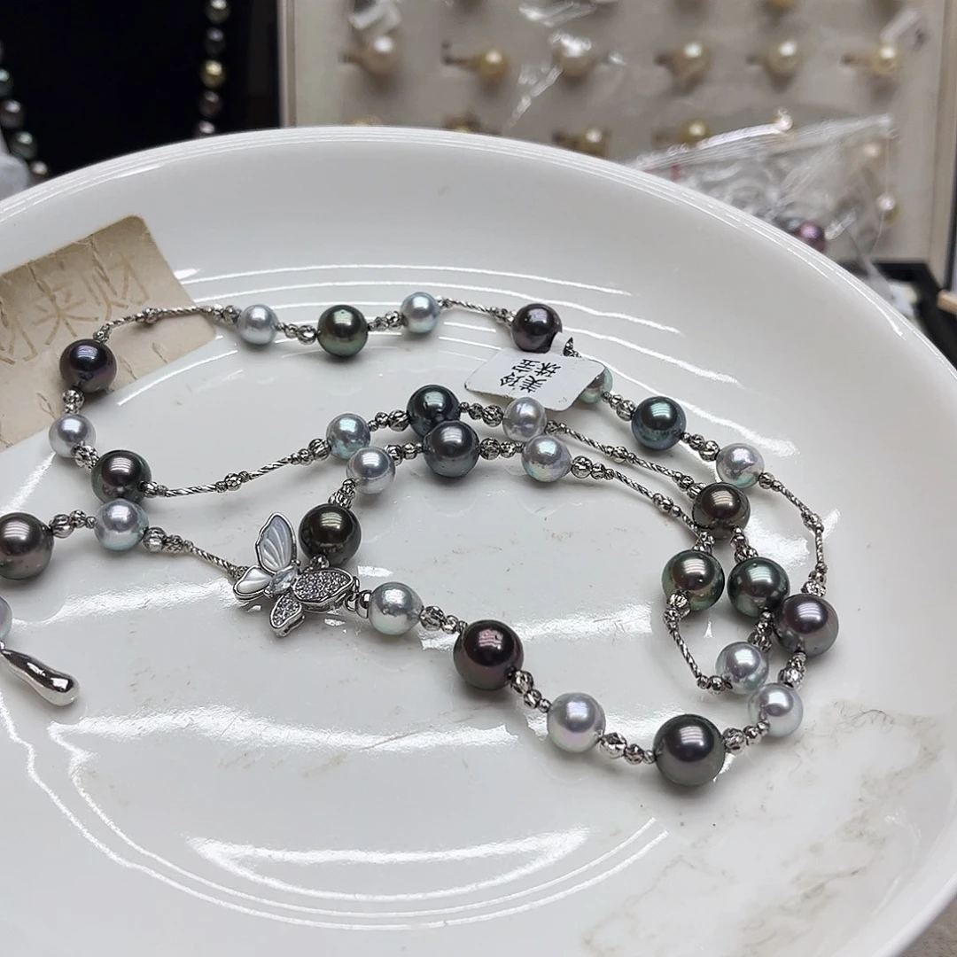 未镶嵌海水珍珠颈饰