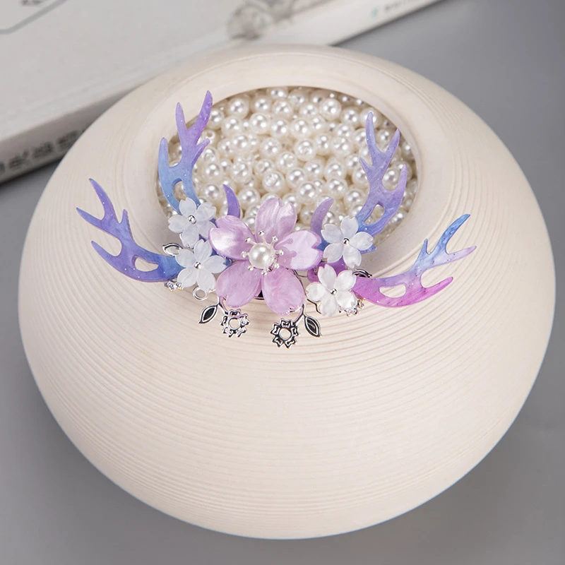 古风汉服配饰鱼舍顶簪发钗(清仓)