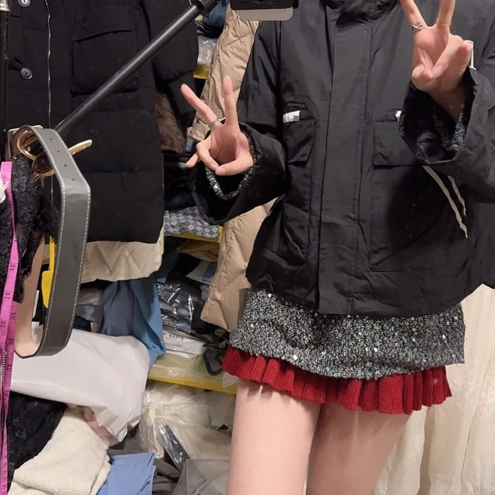 全新无暇m码加绒冲锋衣