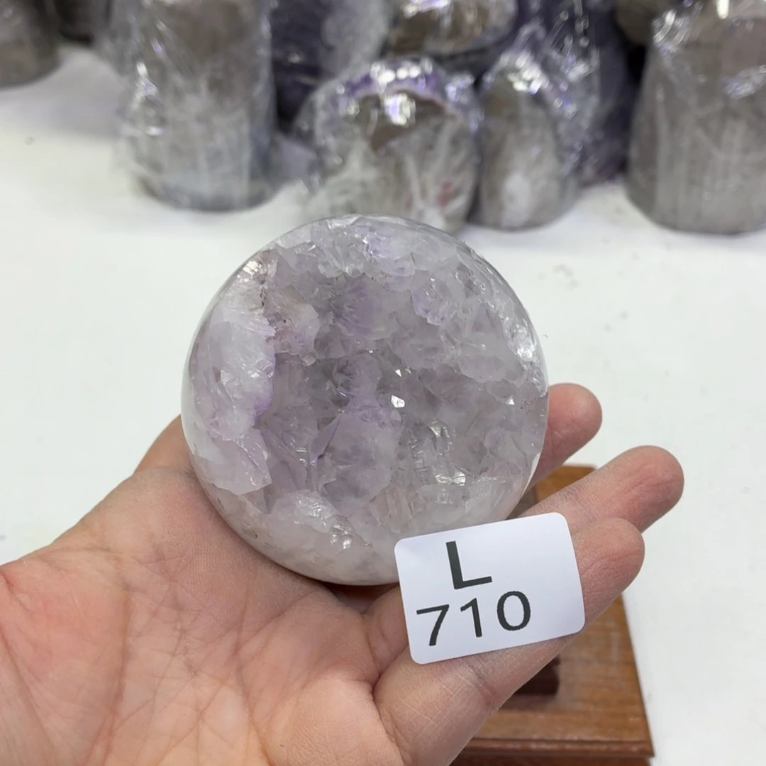 水晶未镶嵌摆件天然紫水晶