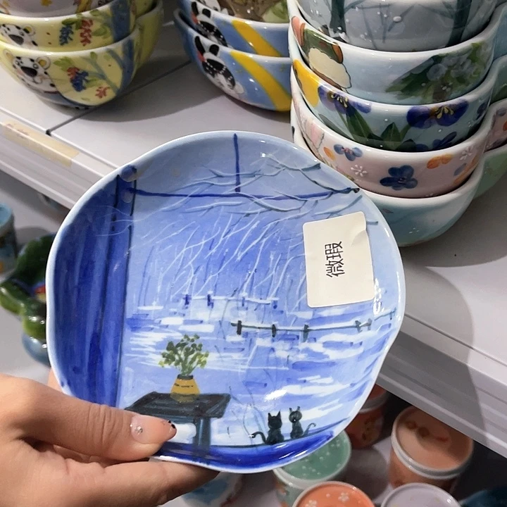 陶景德镇釉下手绘陶瓷