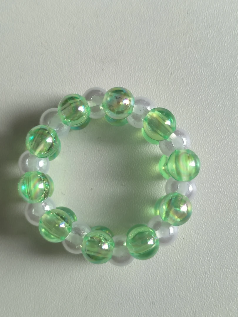 非金属树脂戒指 手工DIY少女风森系饰品指套发套玩具随机颜色