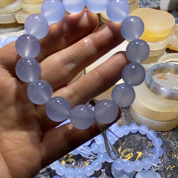 玛瑙/玉髓未镶嵌手链