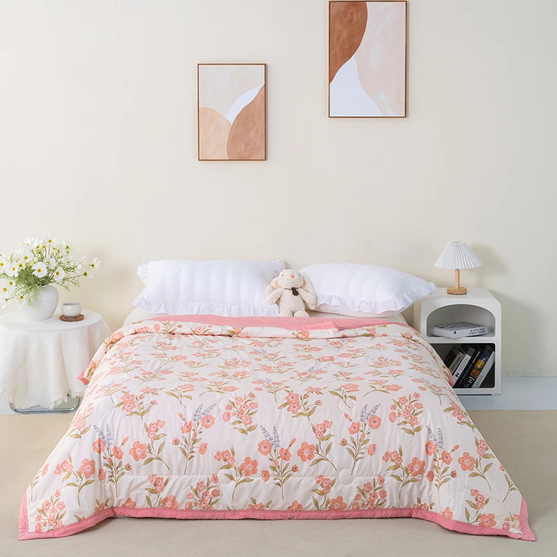 2025新款空调被可机洗单双人学生宿舍夏被儿童夏凉被夏季薄款被子