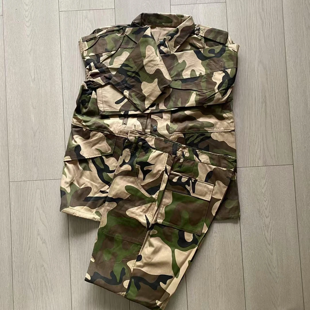 【老炮冬迷彩】正品老货库存大花迷彩服套装训练长袖男款耐磨