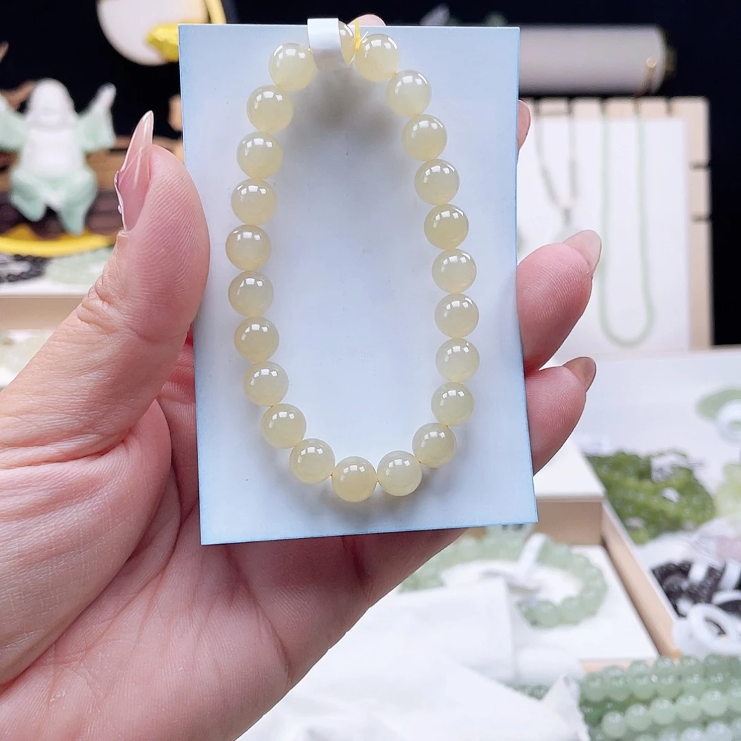 和田玉未镶嵌项链