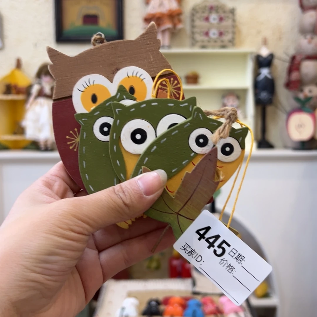 木清！外贸出口样品挂件摆件445