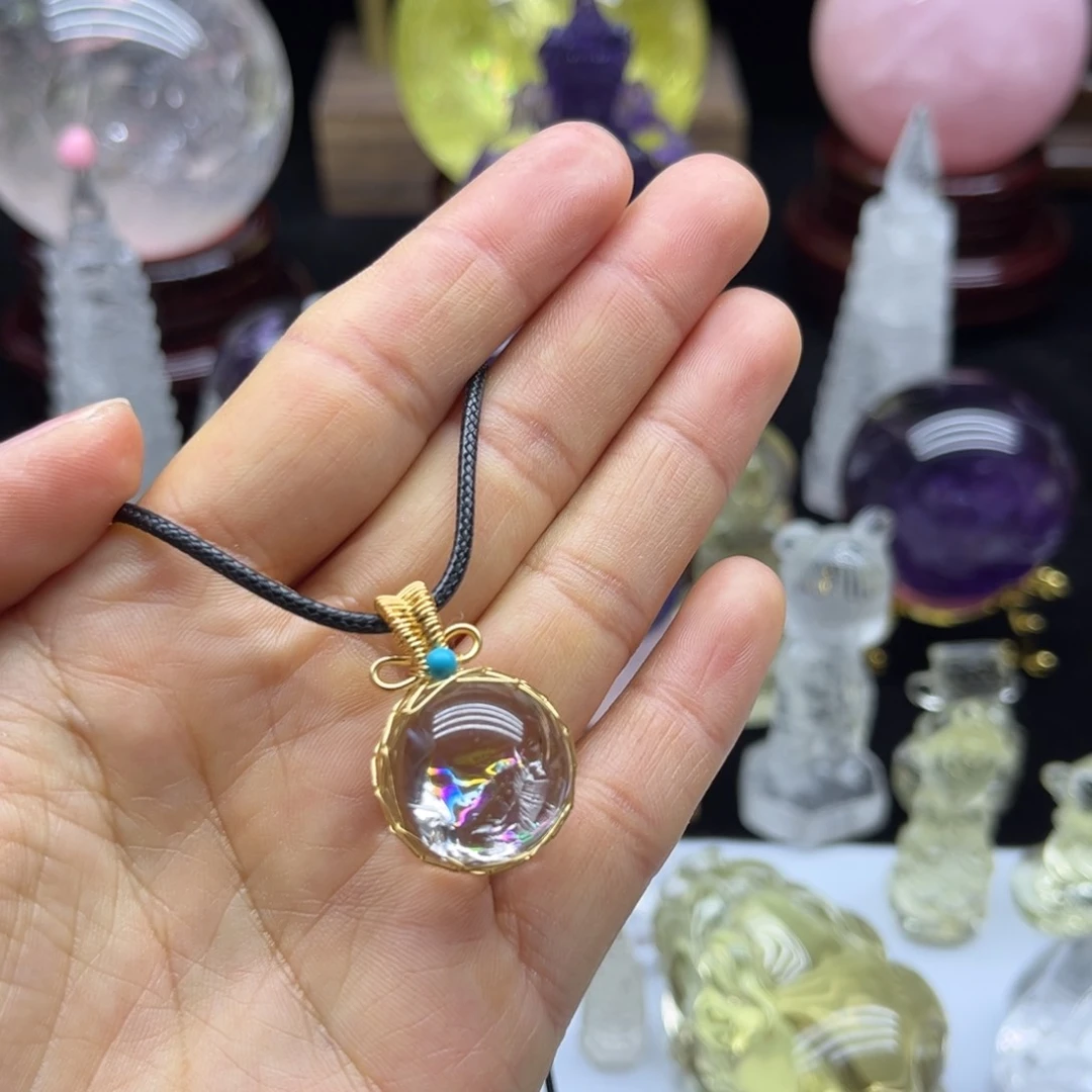 水晶水晶摆件未镶嵌我***猫