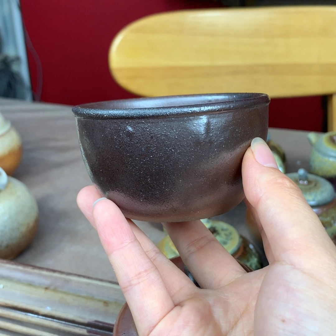 茶壶紫砂纯自然柴烧