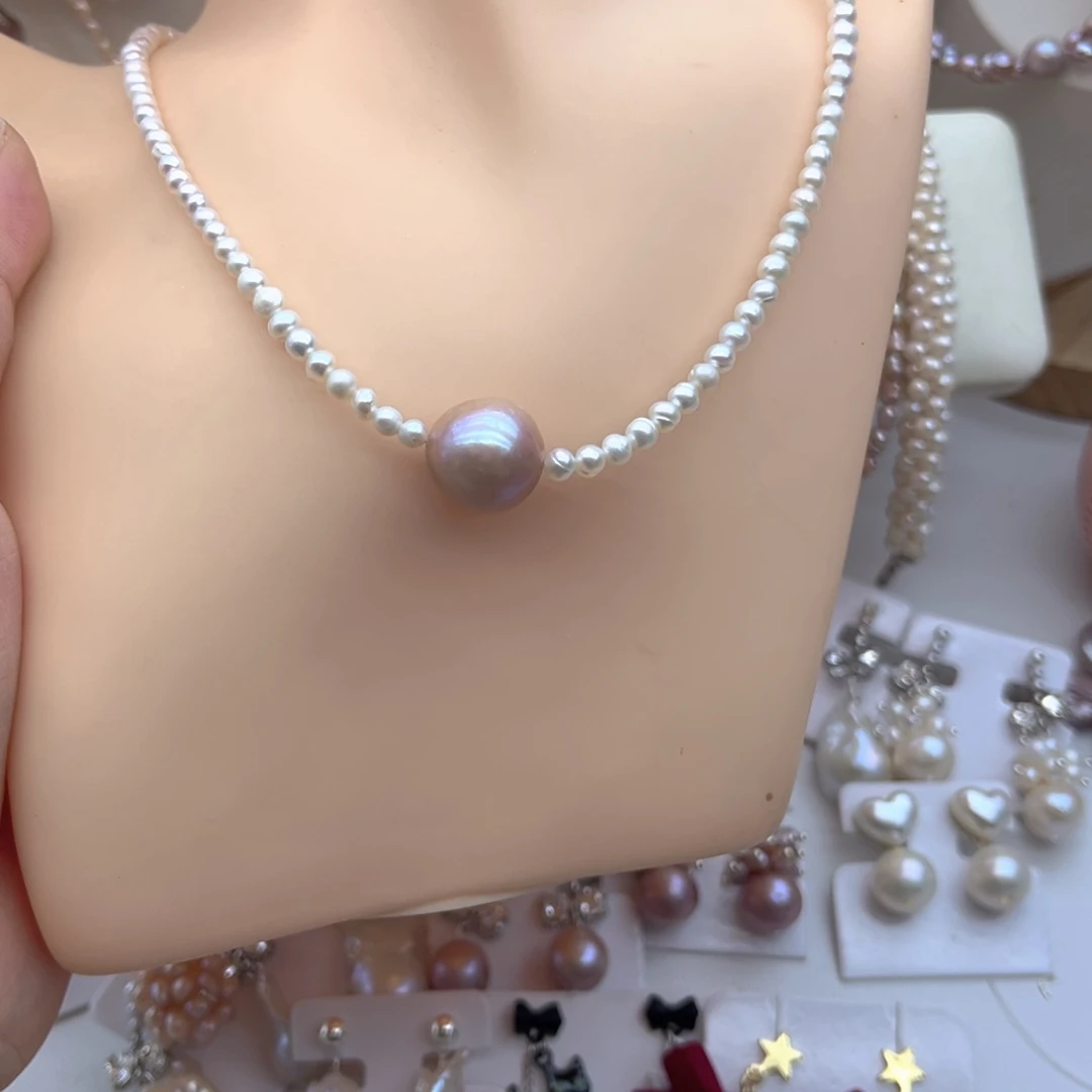 淡水珍珠颈饰未镶嵌