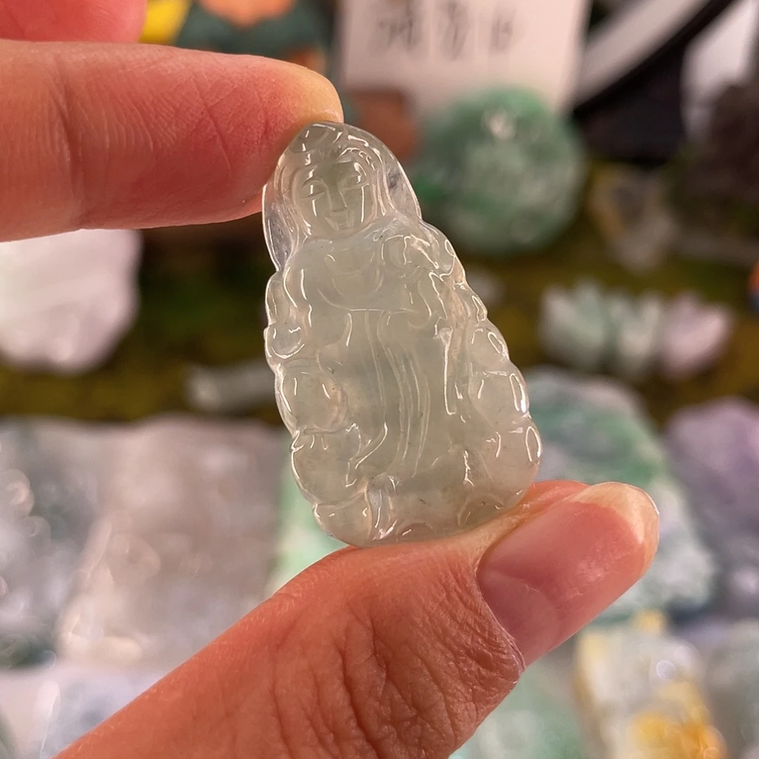 颈饰未镶嵌翡翠牌子