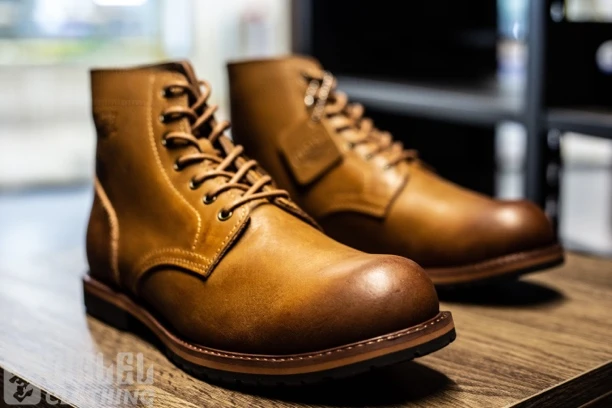 断码皮靴孤品复古真皮