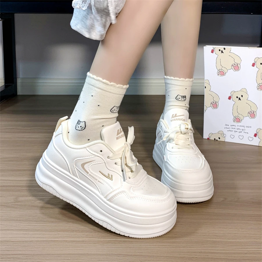 回力厚底小白鞋女款2026爆款百搭配裙子穿鞋子今年超流行休闲板鞋