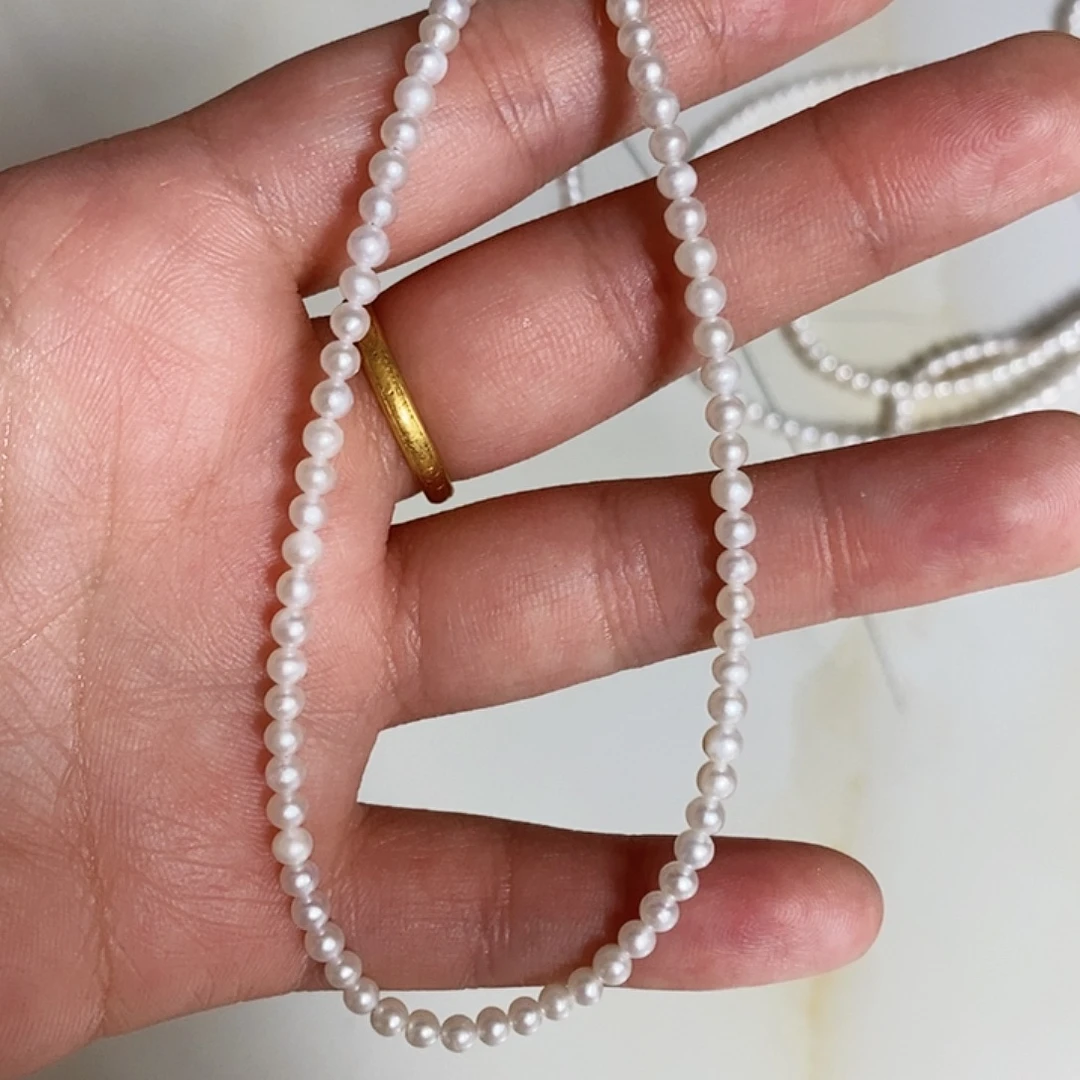 锆石铁合金高端大气精致项链