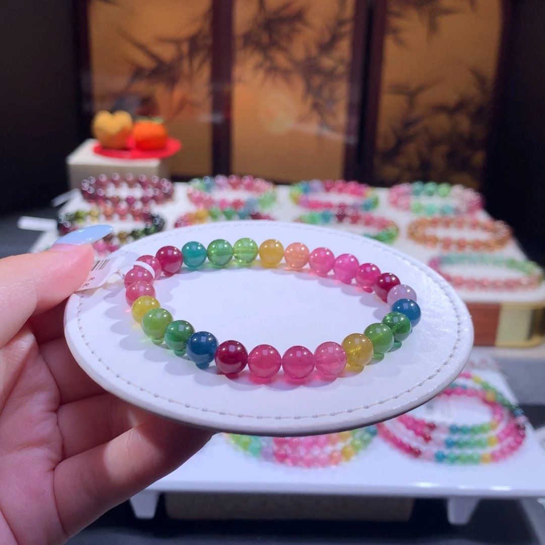 未镶嵌手链碧玺碧玺