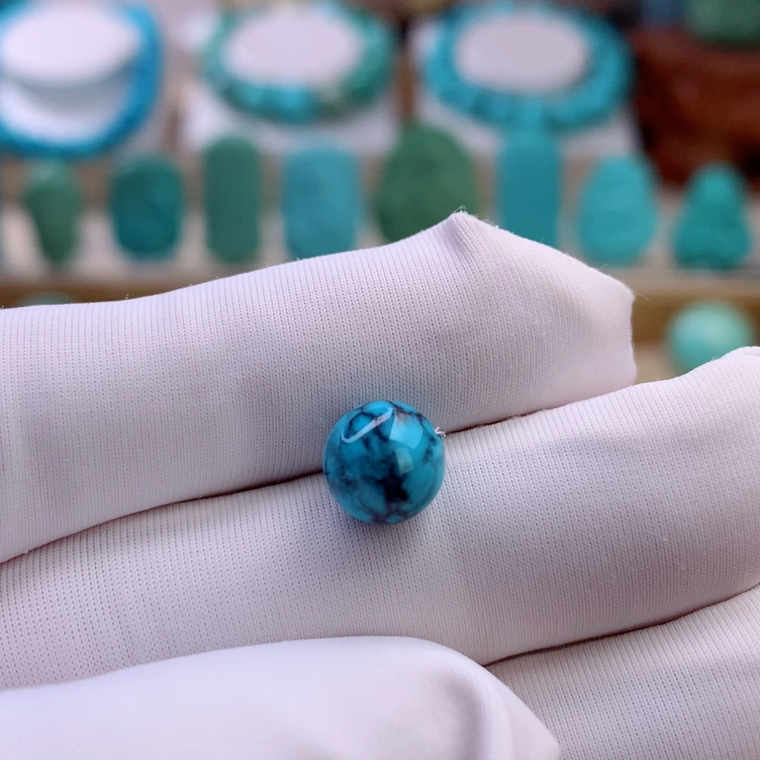 绿松石未镶嵌挂件