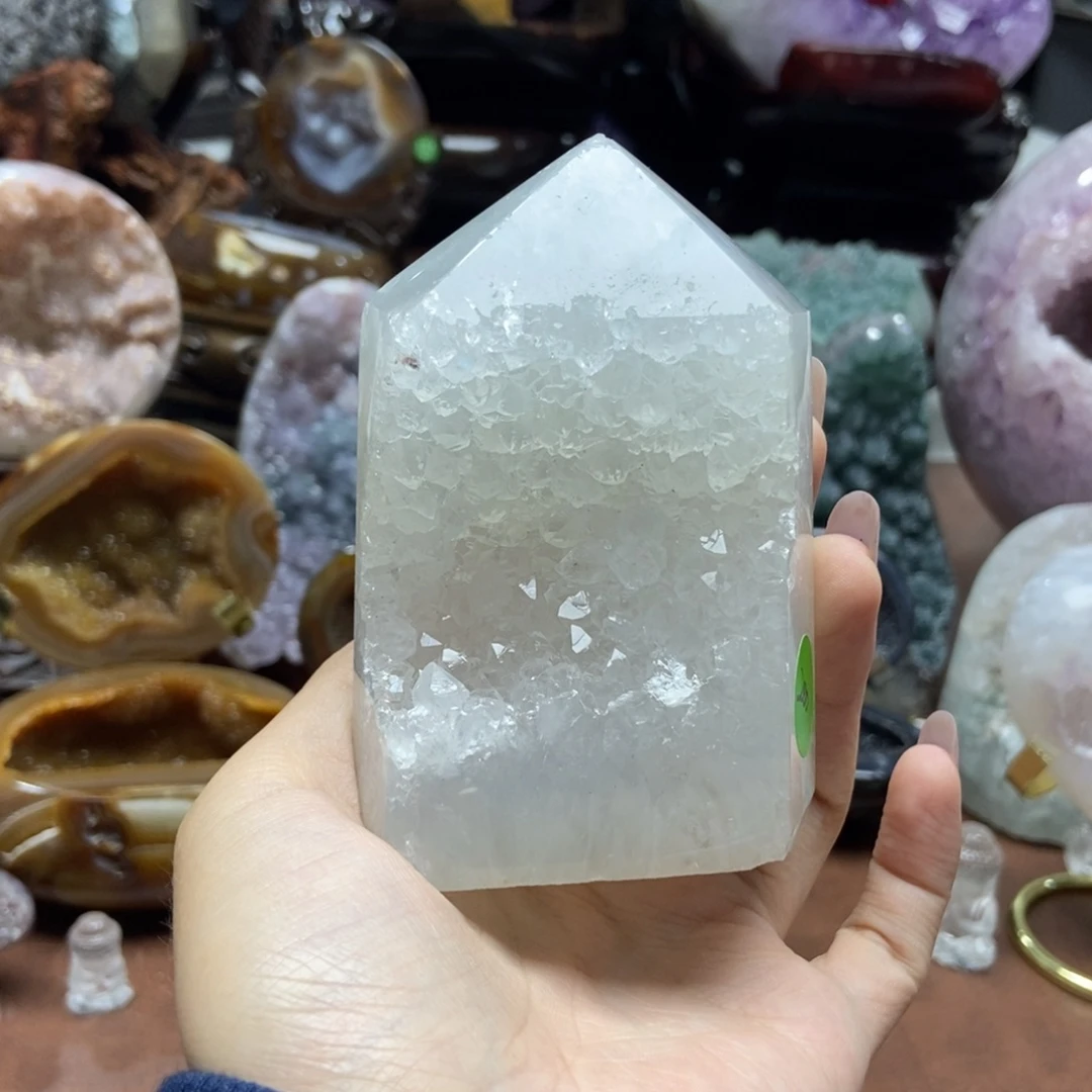未镶嵌摆件紫晶水晶