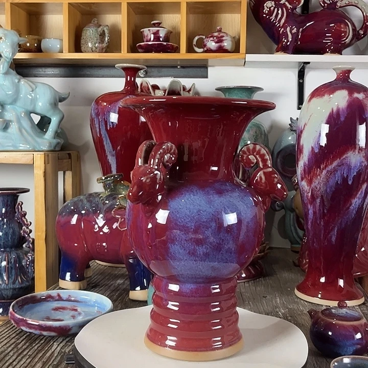 瓷片神垕镇钧瓷艺术