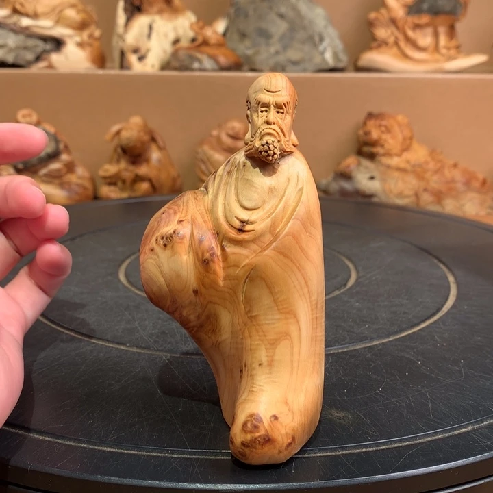 柏木（崖柏）根雕摆件