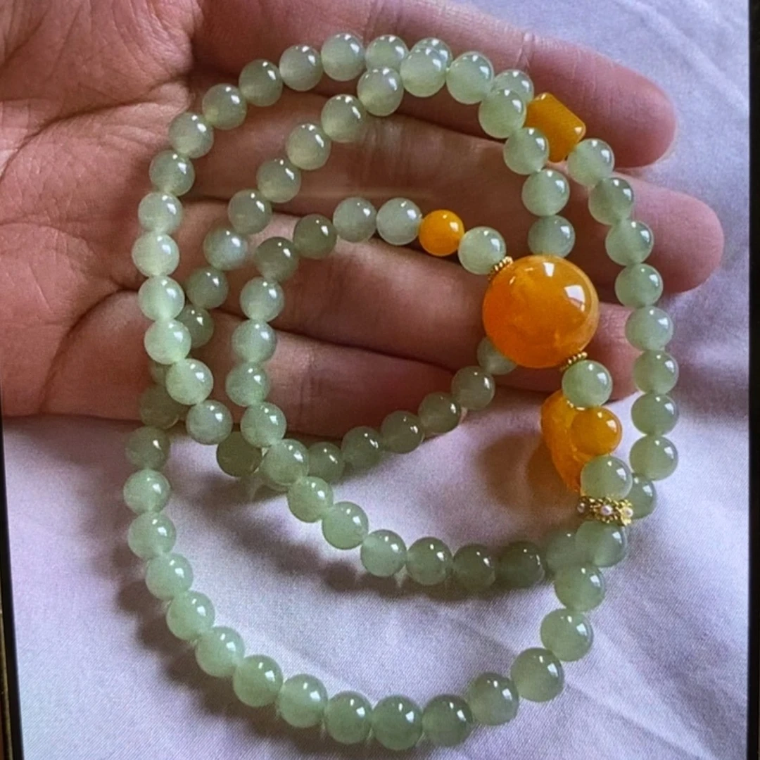 【闪购商品】未镶嵌蜜蜡手链手串