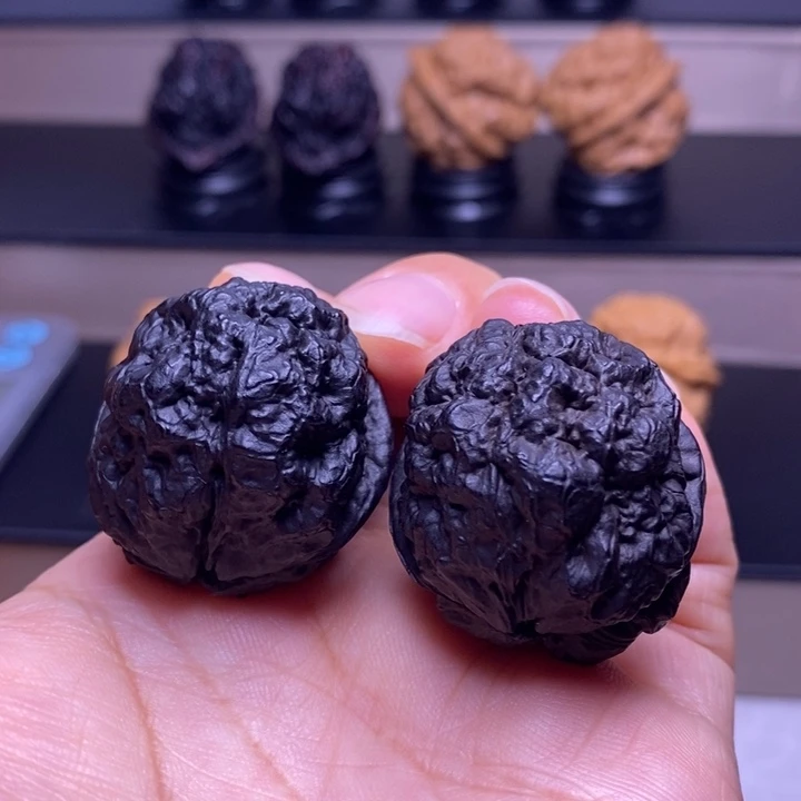 把件文玩核桃血舍利地闷18