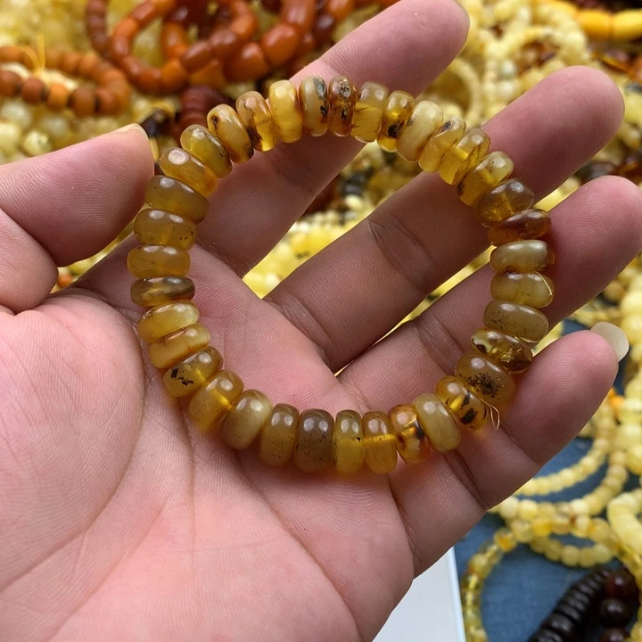 琥珀未镶嵌珠宝奇石
