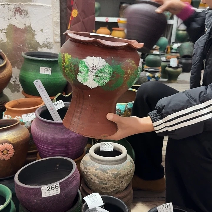 彩绘花边780高度23口径19