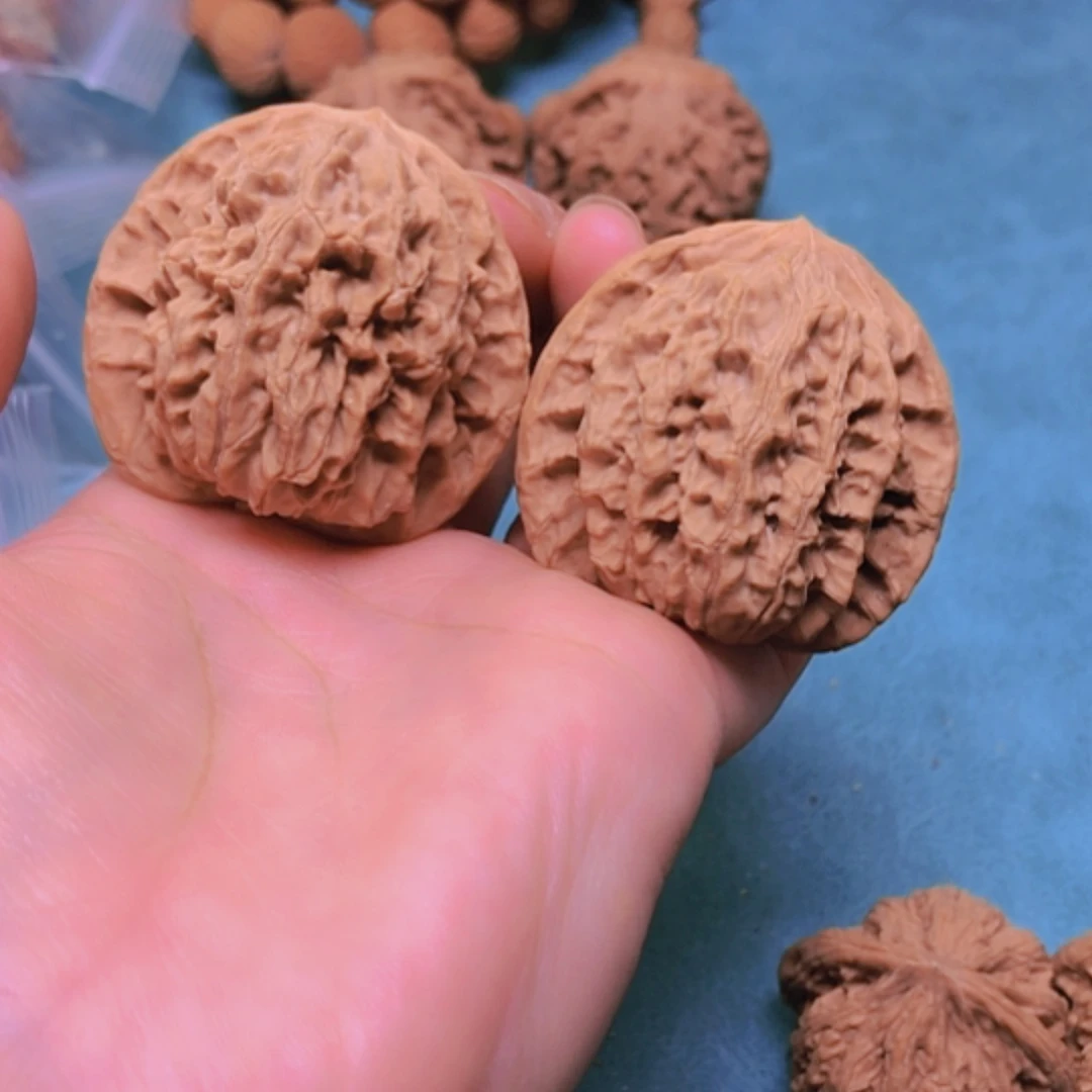【闪购商品】摆件核桃43蟠龙纹有修